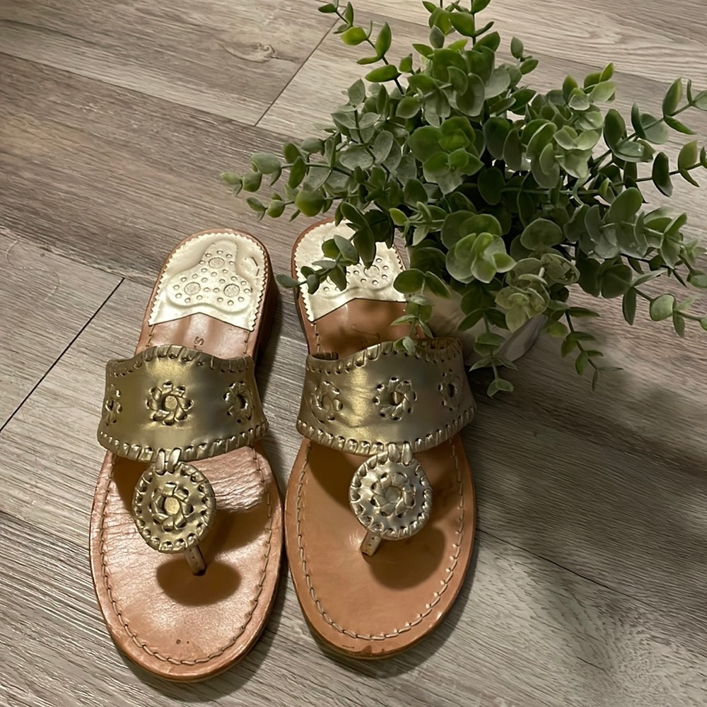 JACK ROGERS HAMPTONS FLAT Plantium 7.5M